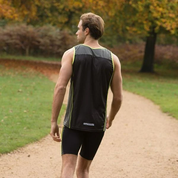 Proviz PixElite Performance Men's Reflective Running Singlet - Image 5