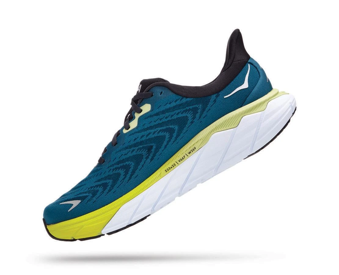 Hoka Mens Arahi 6 2E Width Running Shoes - Image 2