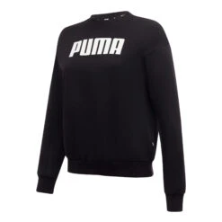 PUMA Womens Essentials Full Length Crew Neck Sweatshirt