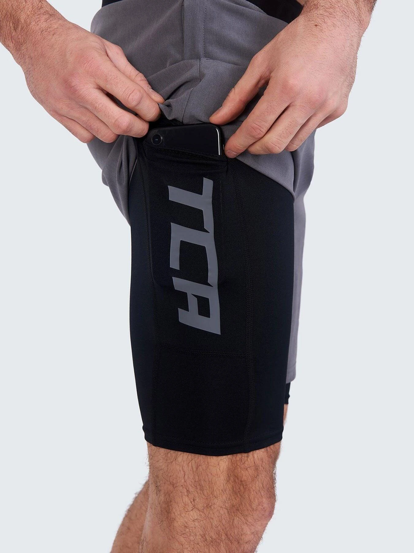 Men's Utility 2 In 1 Training Short With Zipped Pocket - Image 7
