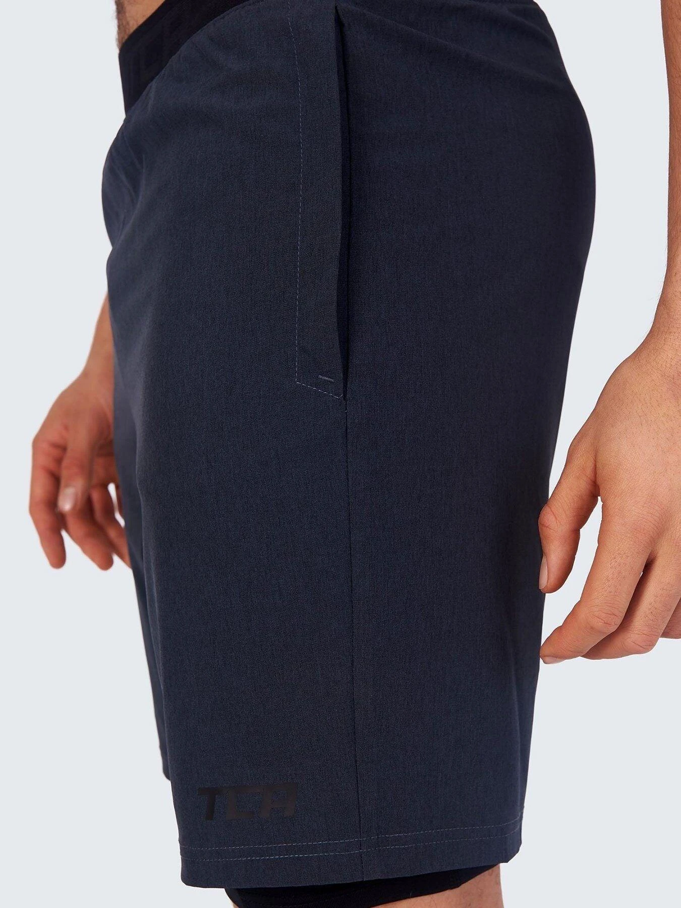 Men's Utility 2 In 1 Training Short With Zipped Pocket - Image 4