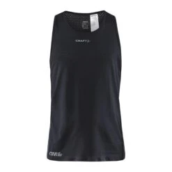 Craft CTM DISTANCE WARP MESH SINGLET Men BLACK