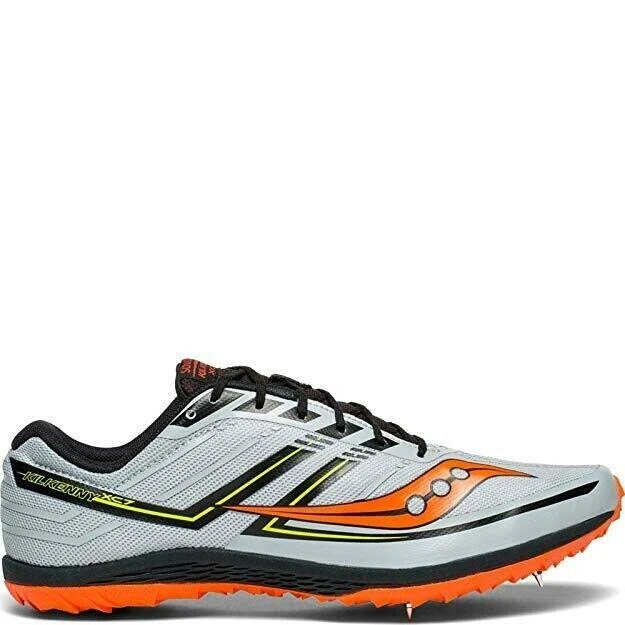 Saucony Kilkenny Xc7 Mens Spikes Gray/Black/Orange
