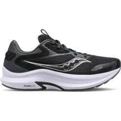 Saucony Mens Axon 2 Running Shoes Black/White