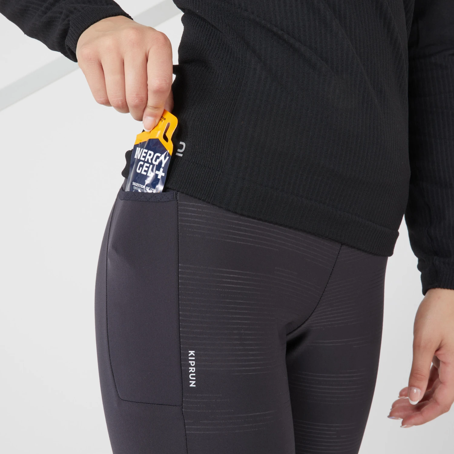 KIPRUN WARM RAIN - WOMEN'S WARM WATER-REPELLENT RUNNING TIGHTS - Image 4