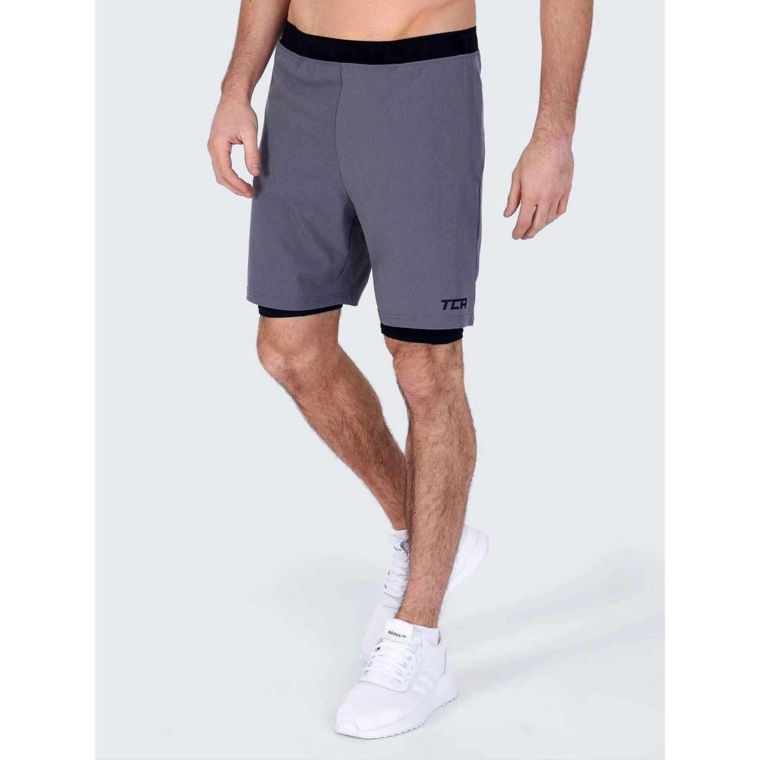 Men's Utility 2 In 1 Training Short With Zipped Pocket - Image 6
