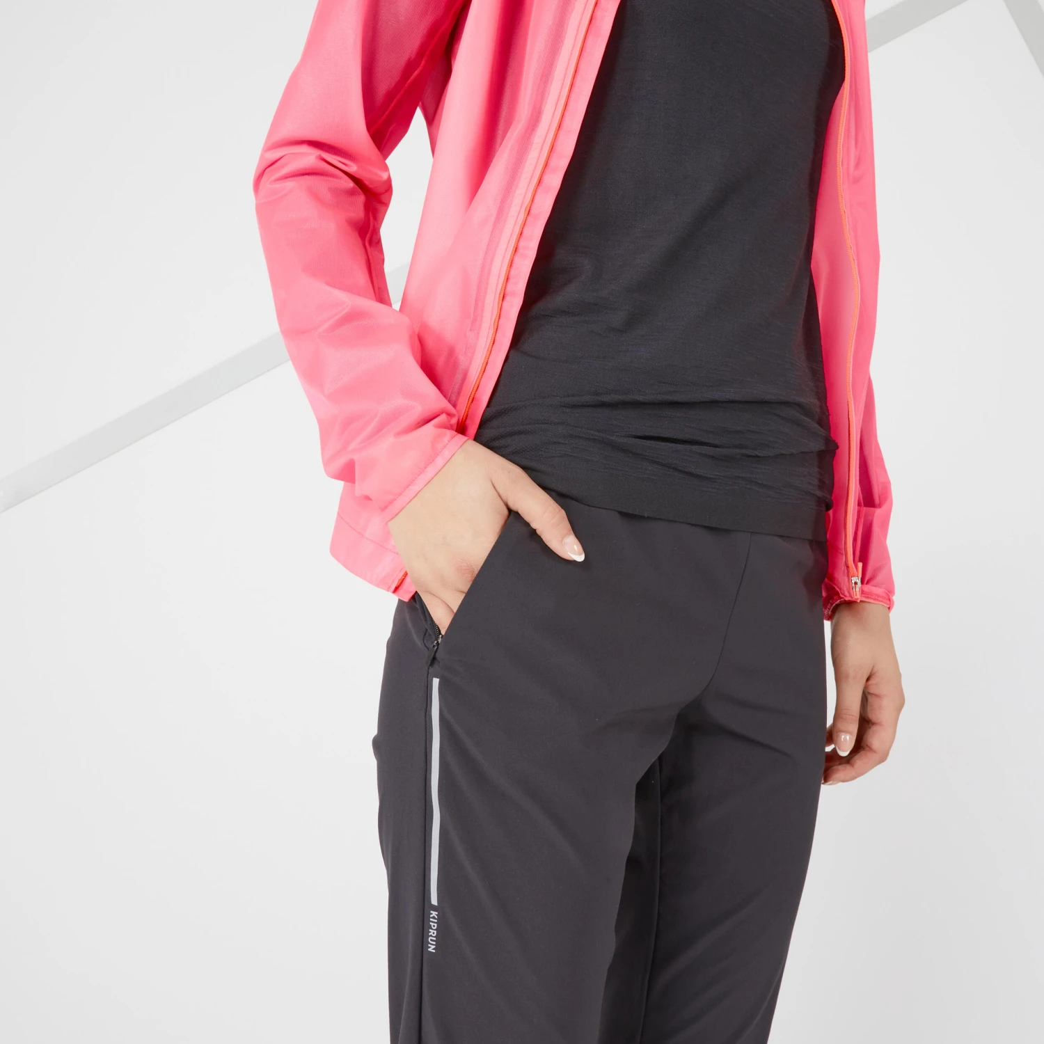 KIPRUN LIGHT FITTED WOMEN'S RUNNING TROUSERS - Image 3