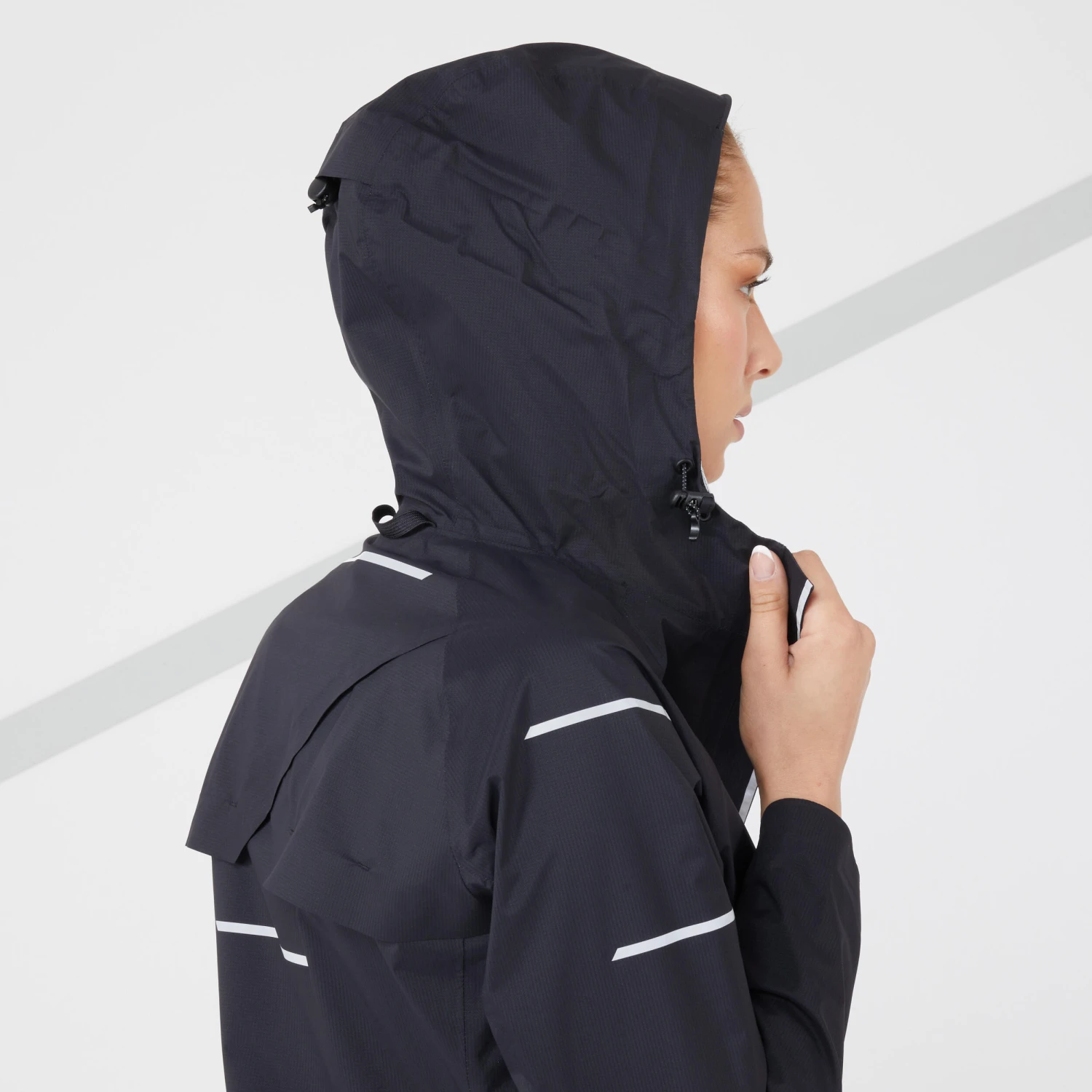 WOMEN'S WATERPROOF WINDPROOF JACKET - KIPRUN RAIN+ - Image 8