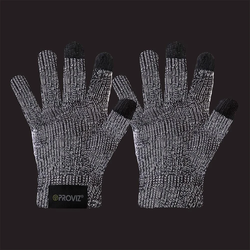 Proviz REFLECT360 Reflective Explorer Hi Visibility Warm Knitt Children's Gloves - Image 2