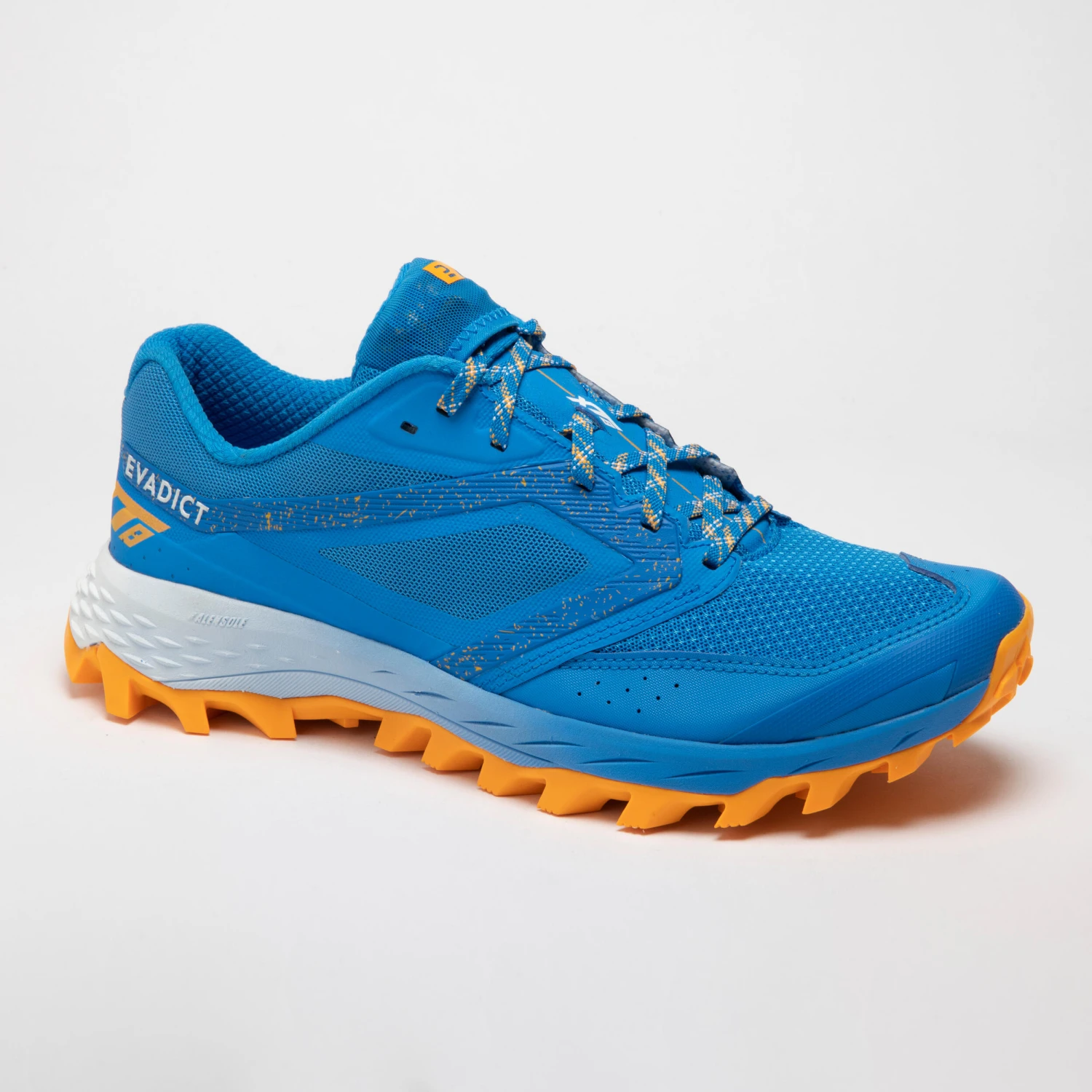 XT8 Men's Trail Running Shoes Blue And Orange - Image 3
