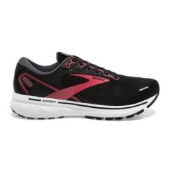 Brooks Ghost 14 Wide Womens Shoe 091 Black/Coral/White