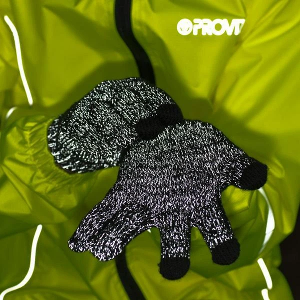 Proviz REFLECT360 Reflective Explorer Hi Visibility Warm Knitt Children's Gloves - Image 5