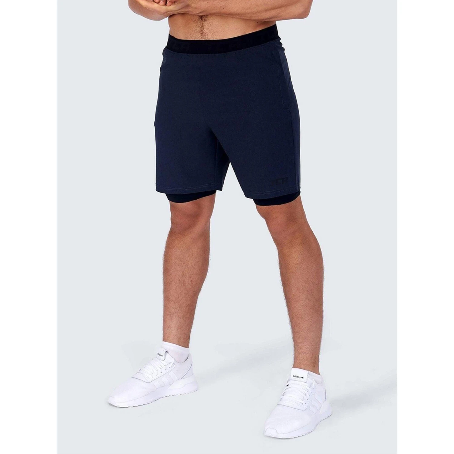 Men's Utility 2 In 1 Training Short With Zipped Pocket