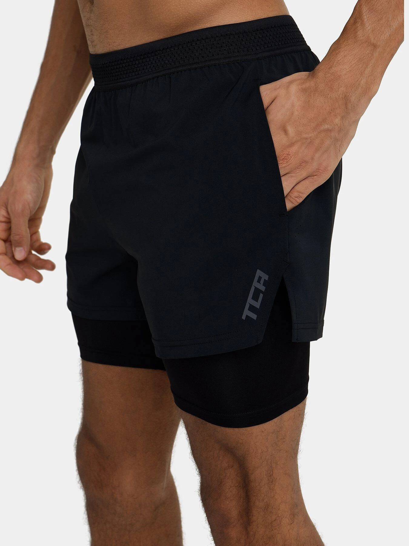 Men's Flyweight 2 In 1 Lightweight Running Short - Image 3