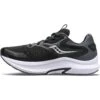 Saucony Womens Axon 2 Running Shoes Black/White