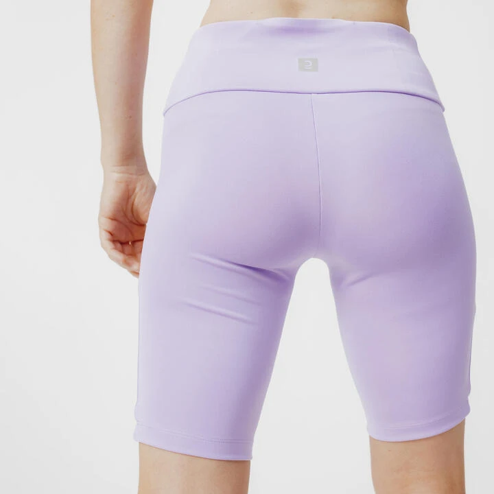 Kalenji Refurbished Run Dry 500 Support Women's Figure-hugging Cycling Shorts - Image 4