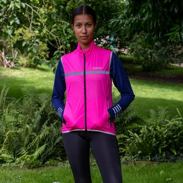 Proviz Classic Women's Reflective Running Gilet - Image 12