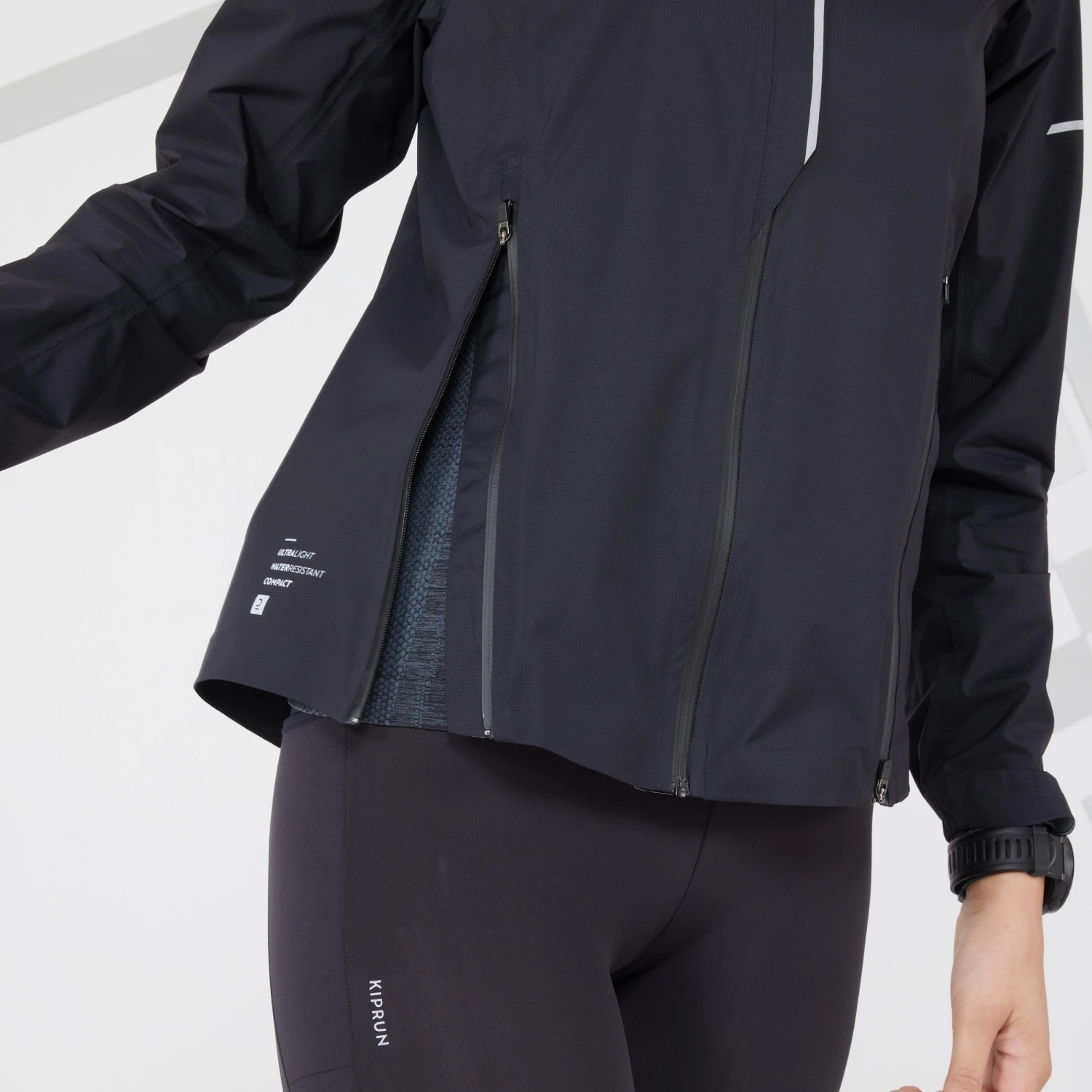 WOMEN'S WATERPROOF WINDPROOF JACKET - KIPRUN RAIN+ - Image 6