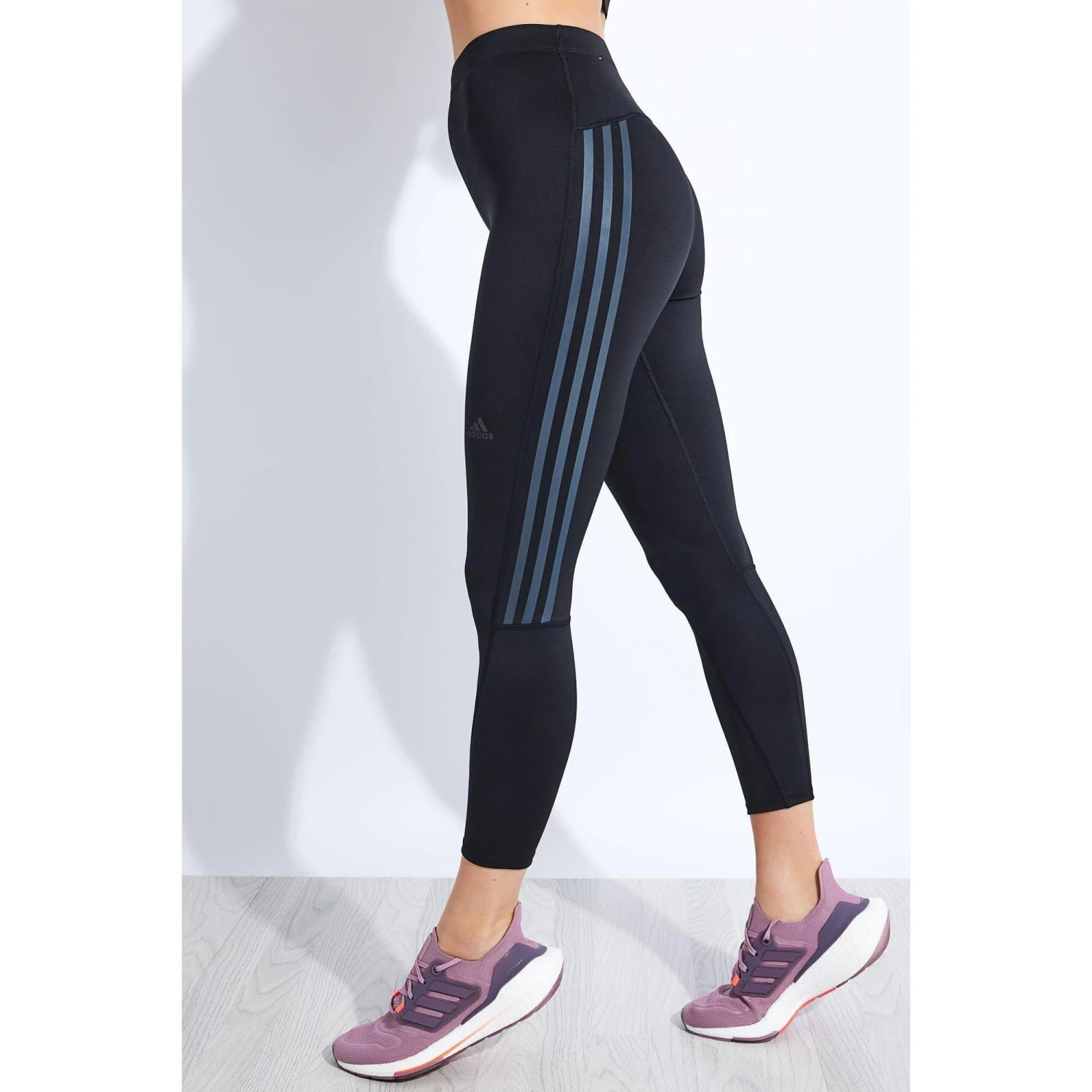 ADIDAS Run Icons 3-Stripes 7/8 Running Tights