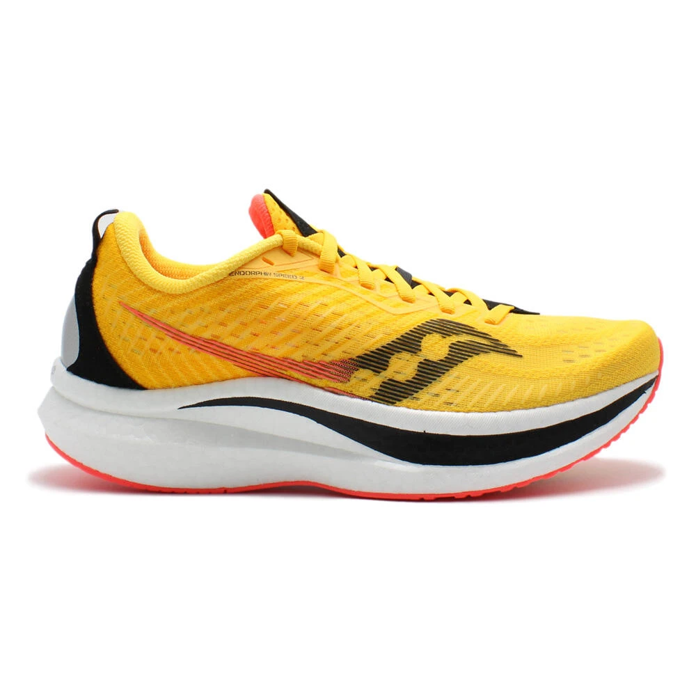 Saucony Mens Endorphin Speed 2 Running Shoes Vizigld/Vizired - Image 5