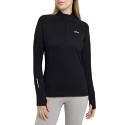 Women's Winter Run Half Zip Top