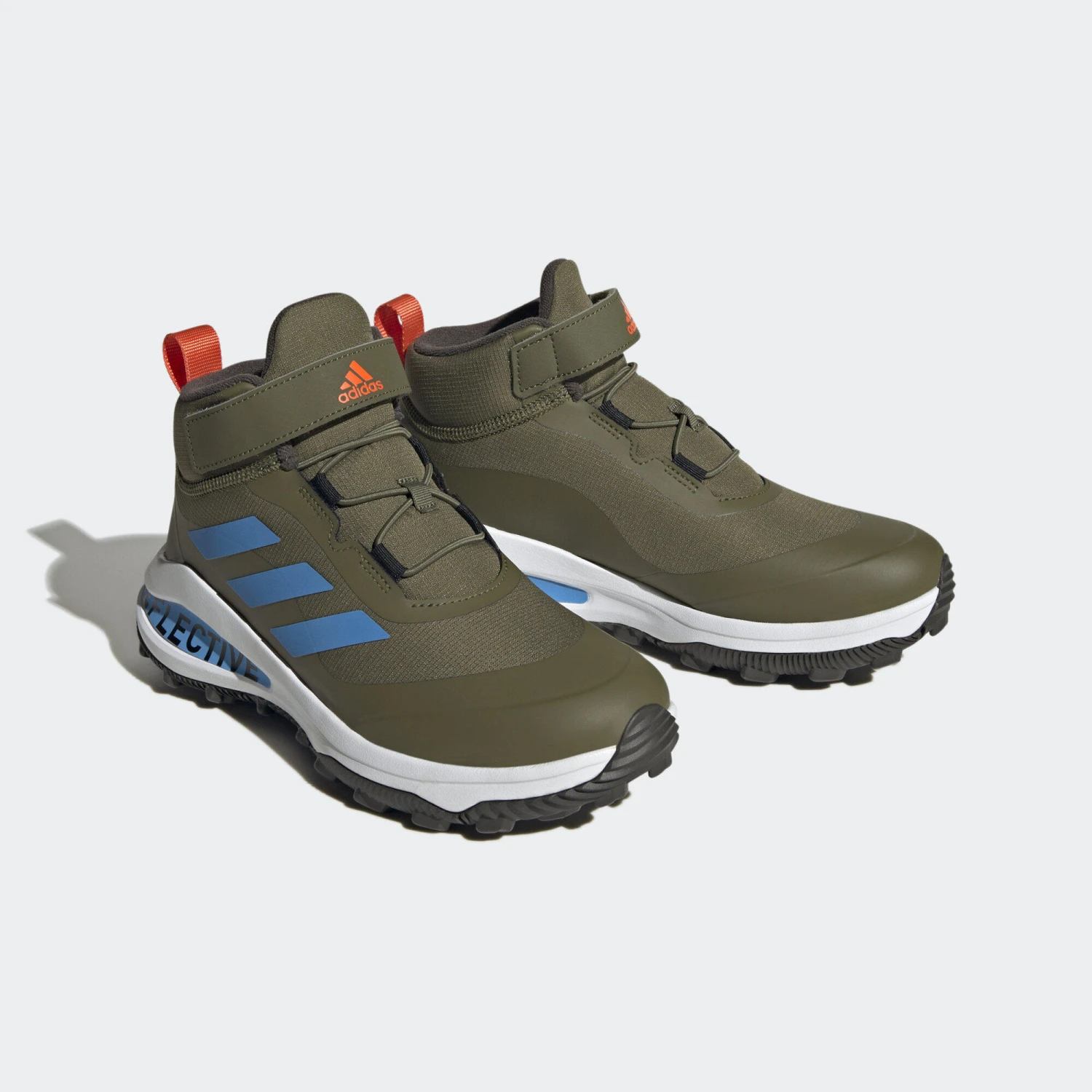 ADIDAS Fortarun All Terrain Cloudfoam Sport Running Elastic Lace And Top Strap Shoes - Image 5