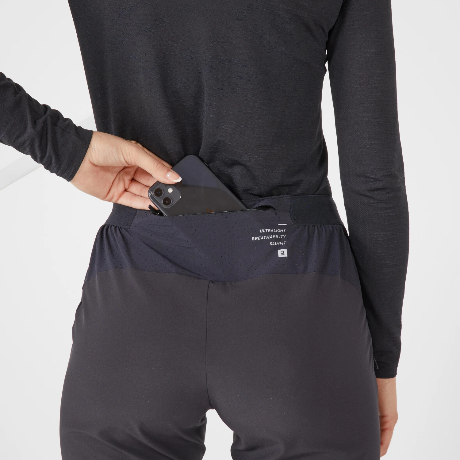 KIPRUN LIGHT FITTED WOMEN'S RUNNING TROUSERS - Image 6