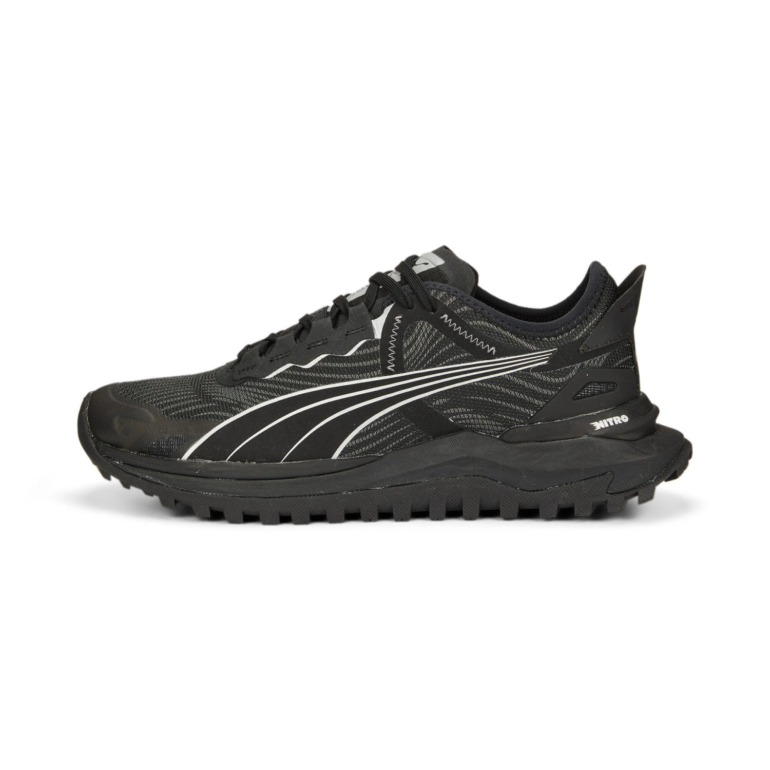 PUMA Unisex Voyage NITRO 2 Running Shoes Trainers - Black