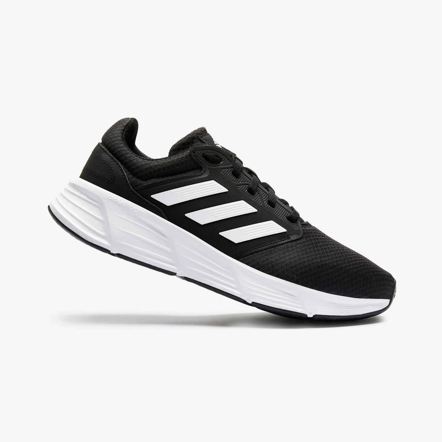MEN'S RUNNING SHOES - ADIDAS GALAXY 6 - BLACK
