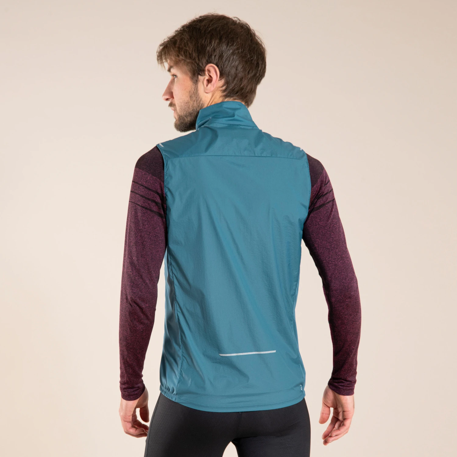 MEN'S TRAIL RUNNING SLEEVELESS WINDPROOF JACKET - Image 5