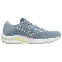 Mizuno Womens Wave Rider 25 Running Shoes AmparoBlue/White/Dcobalt