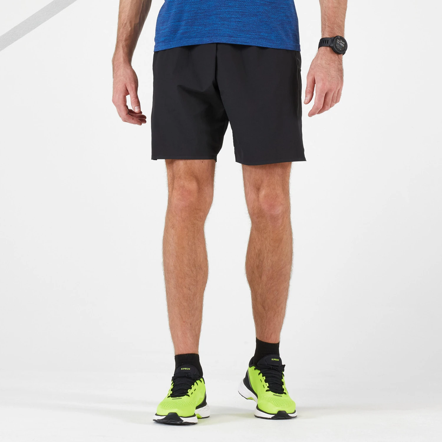KIPRUN MEN'S MARATHON RUNNING SHORTS WITH CARRY POCKETS