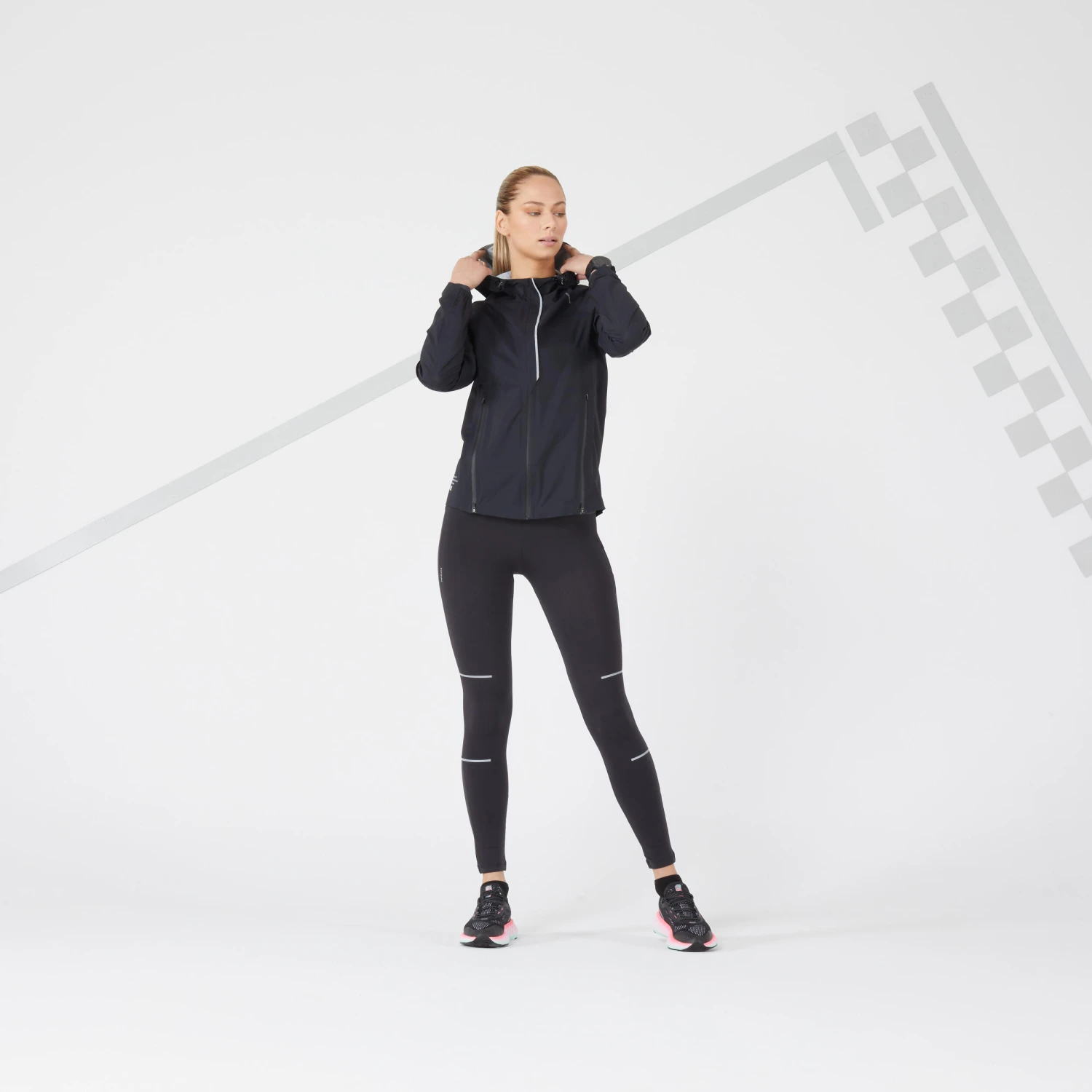 WOMEN'S WATERPROOF WINDPROOF JACKET - KIPRUN RAIN+ - Image 9