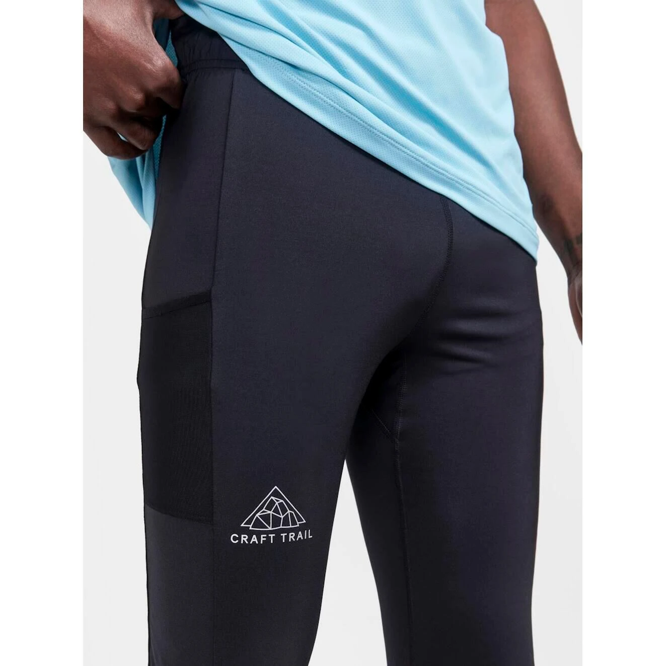 Craft Pro Trail Mens Running Tight Black - Image 4