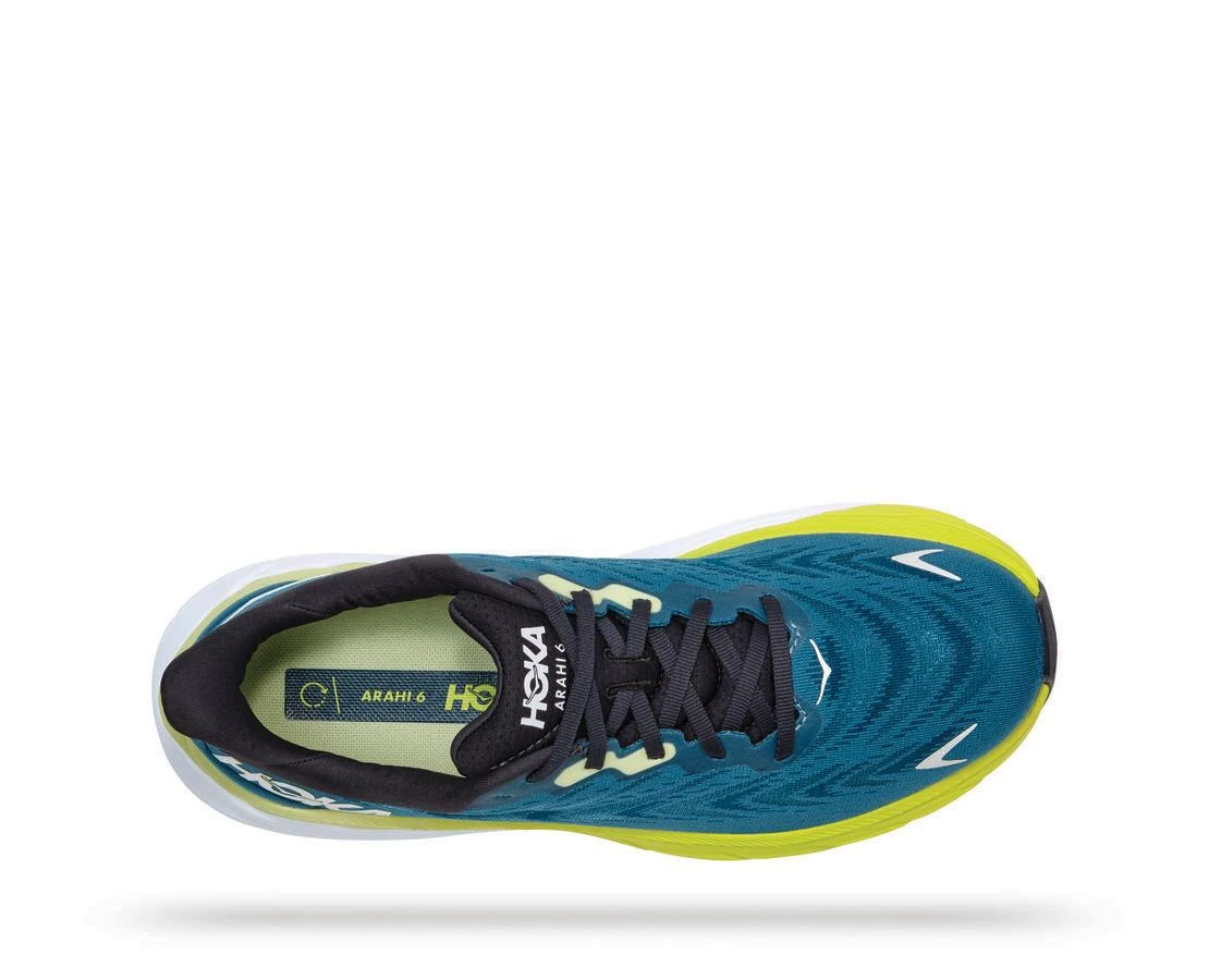 Hoka Mens Arahi 6 2E Width Running Shoes - Image 3