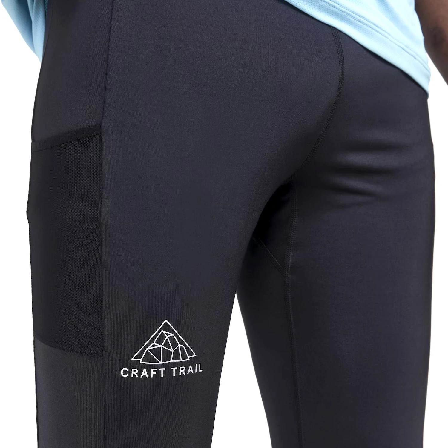 Craft Pro Trail Mens Running Tight Black - Image 3