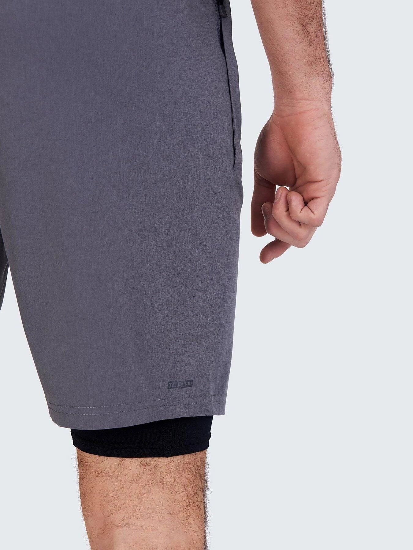 Men's Utility 2 In 1 Training Short With Zipped Pocket - Image 9