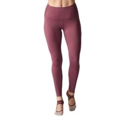 Fitness-Mad Womens/Ladies Snake High Waist Dance Leggings (Garnet)