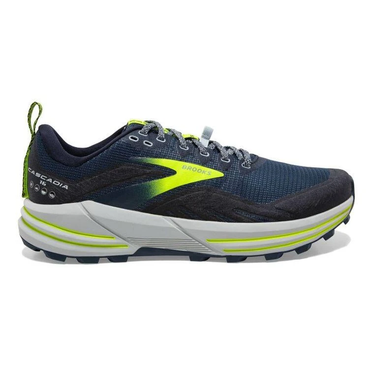 Brooks Mens Cascadia 16 Running Shoes Titan/Peacoat/Nightlife - Image 4
