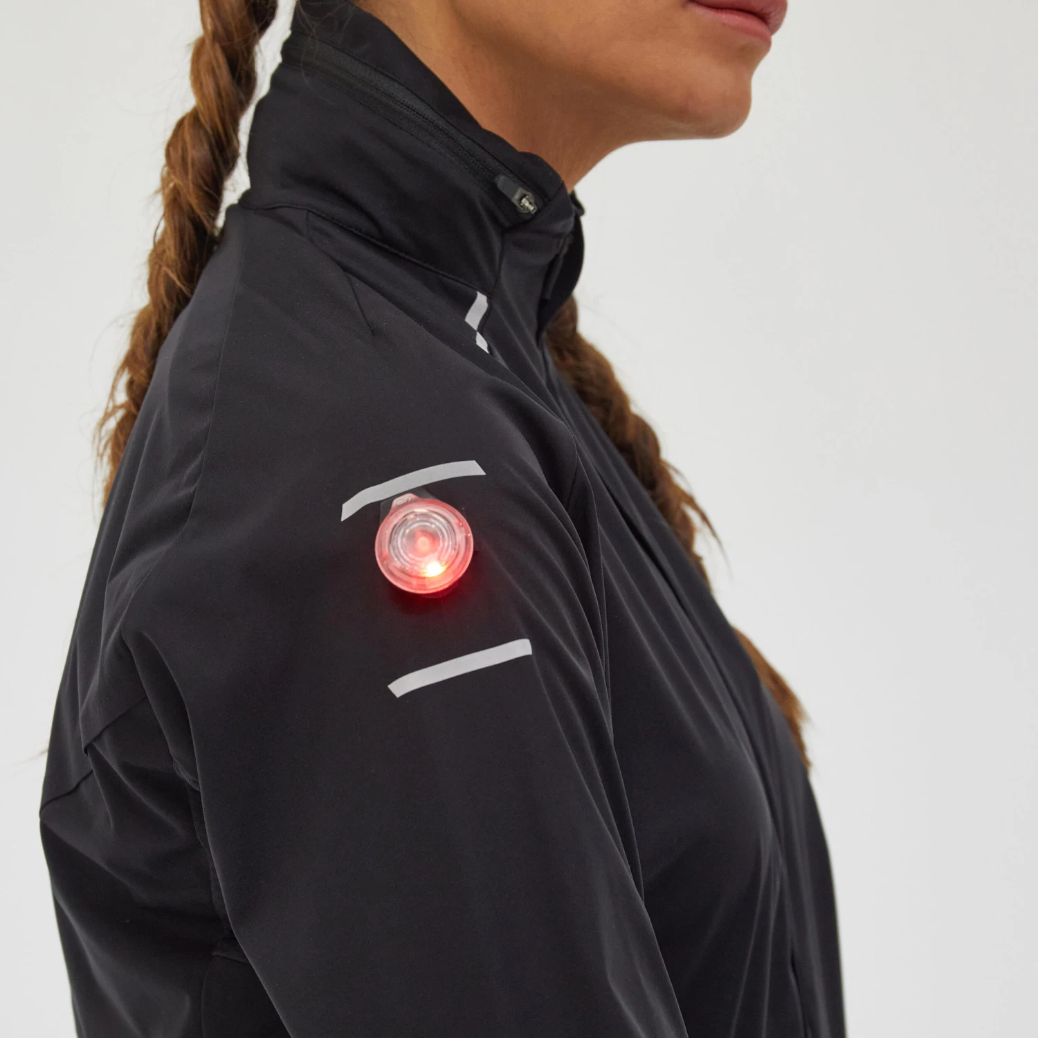 KIPRUN WARM REGUL WOMEN'S RUNNING JACKET BURGUNDY - Image 20