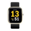 Sekonda Motion Black Silicone Strap Smart Watch With Gold Case
