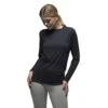 Ladies Fleece Lined Long Sleeve Thermal Top | Ultra Lightweight