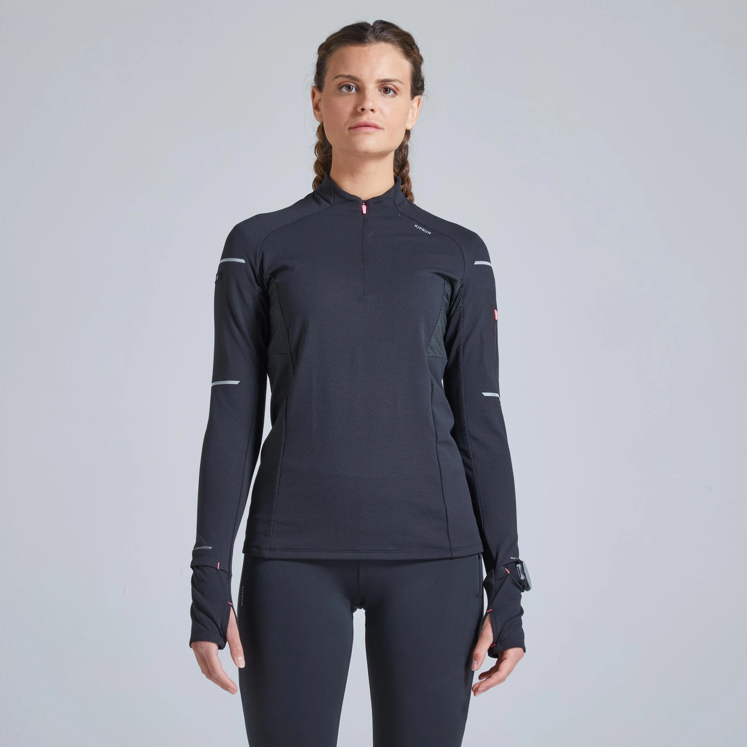 Kiprun Warm Light Women's Running Long-Sleeved Winter T-Shirt