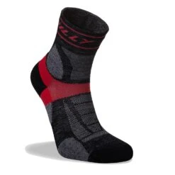 Hilly Trail Anklet Medium - Rood/Zwart