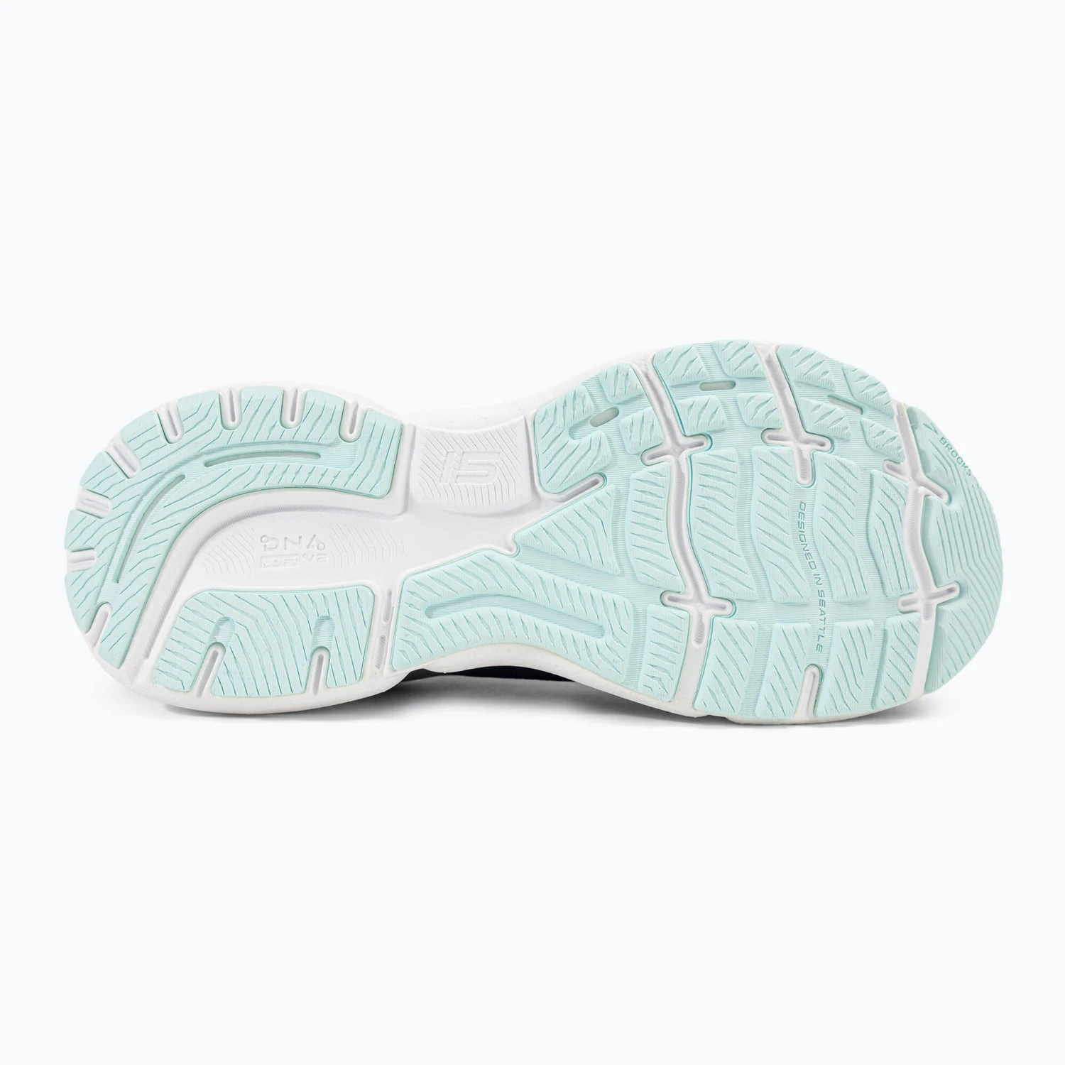 Brooks Womens Ghost 15 Running Shoes Navy 1203801B450 - Image 5